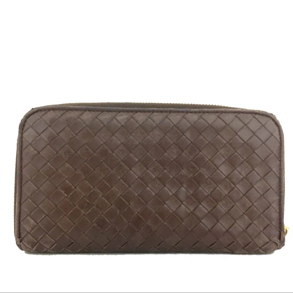 Bottega Venetta brown wallet